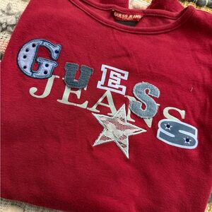 Vintage GUESS Red T-Shirt